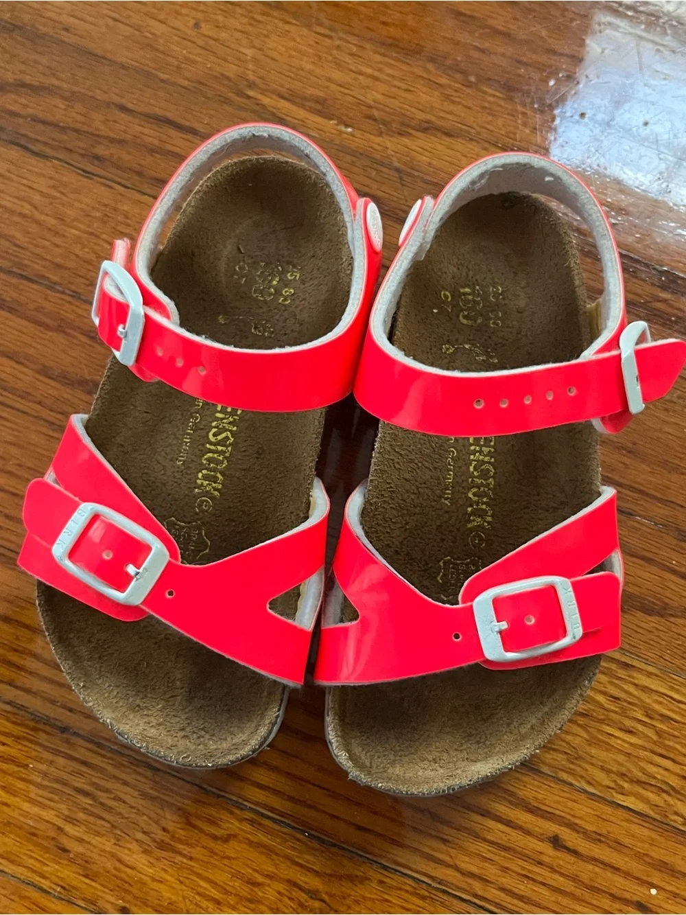 Birkenstock bright neon